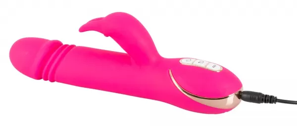 Vibe Couture Rabbit Skater Pink vibratorius ki&scaron;kutis &ndash; nuotrauka 7