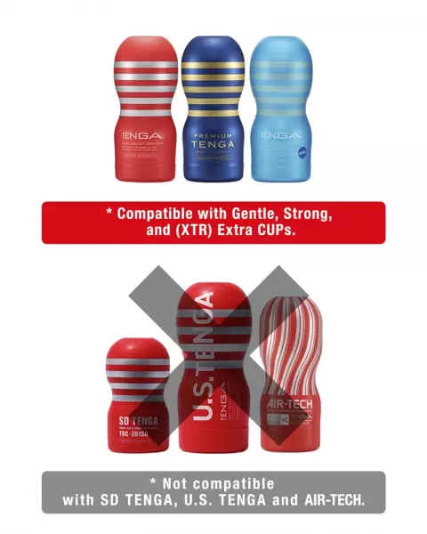 Tenga Cup Vibrator Limited Set Vibruojantis masturbatorius &ndash; nuotrauka 7