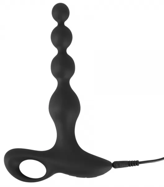 Black Velvets bv Vibrating Anal Beads Vibruojantis analinis dildo &ndash; nuotrauka 11