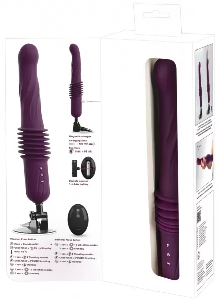 You2Toys rc Warming Fucking Machine Pur Vibratorius &ndash; nuotrauka 16
