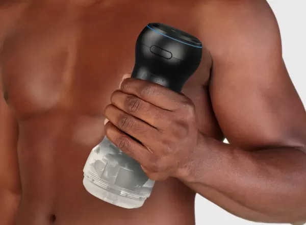 Kiiroo PowerBlow+Pocket Crystal Strok Vibruojantis masturbatorius &ndash; nuotrauka 8