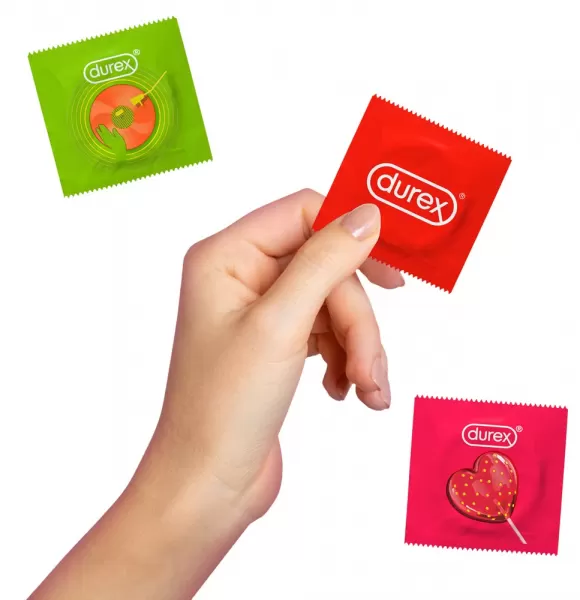 Durex Love Mix Pack of 40 prezervatyvų rinkinys &ndash; nuotrauka 2