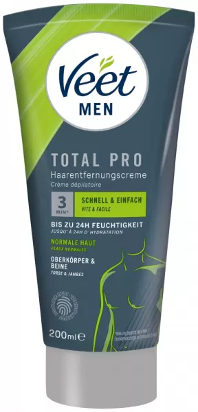 Veet Men Total Pro 200 ml prekė suaugusiems &ndash; nuotrauka 2