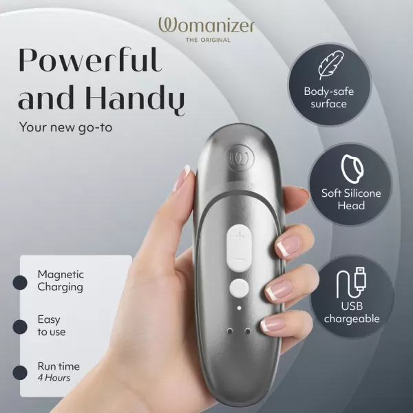 Womanizer Pro Silver Vibratorius &ndash; nuotrauka 10