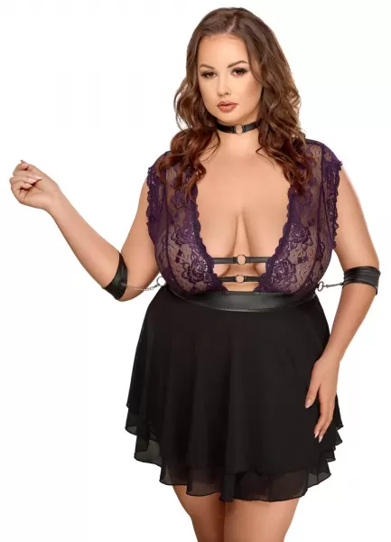 Bondage Babydoll Bond. 3XL Seksuali suknelė &ndash; nuotrauka 2