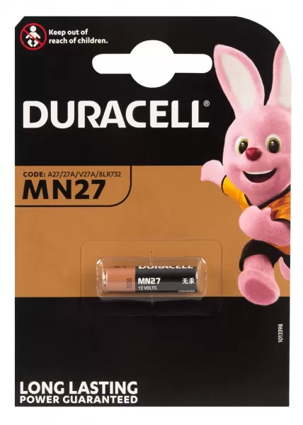 Battery Duracell 27A 10x1 elementai &ndash; nuotrauka 2