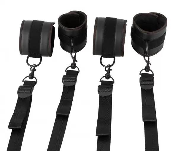 Vegan Fetish Bed Restraint Vegan pančiai, virvė, antrankiai &ndash; nuotrauka 4