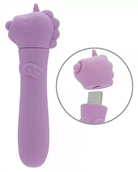 Unihorn usb Karma Lilac Mini vibratorius &ndash; nuotrauka 2
