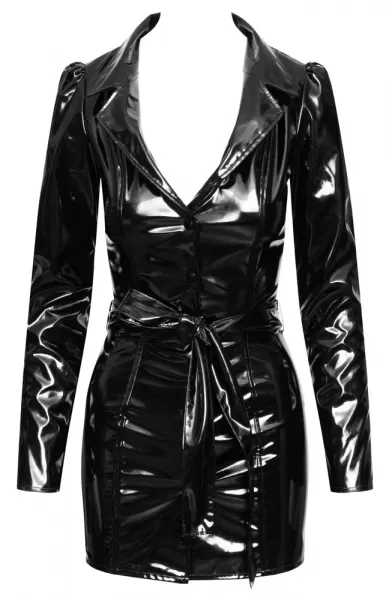 Black Level Vinyl Dress S Seksuali lateksinė apranga &ndash; nuotrauka 4