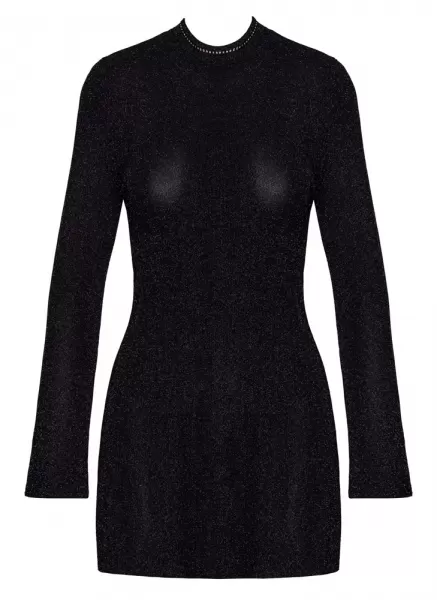 Noir Mini Dress M Seksuali suknelė &ndash; nuotrauka 4