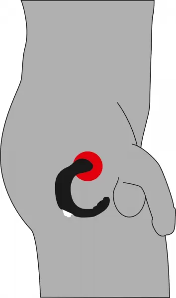 Rebel Prostate Stimulator Vibruojantis analinis dildo &ndash; nuotrauka 9