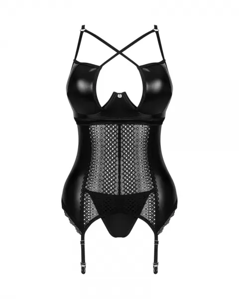 Obsessive obs Corsage XL/2XL Plius dydžio seksuali apranga &ndash; nuotrauka 3