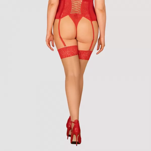 Obsessive obs Stocking 6XL/7XL Prisegamos kojinės &ndash; nuotrauka 2