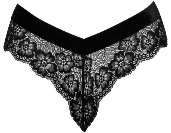 Cottelli party Panties with Chain M kelnaitės, stringai &ndash; nuotrauka 5