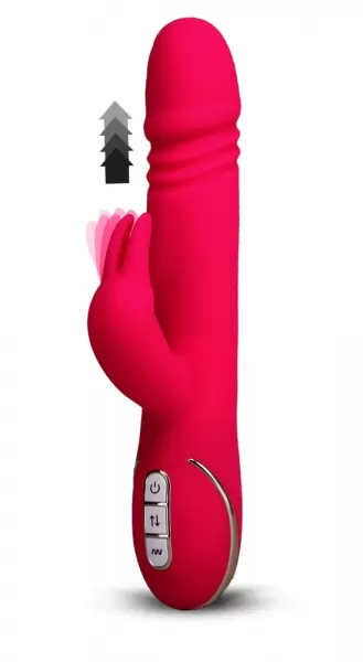 Vibe Couture Rabbit Skater Pink vibratorius ki&scaron;kutis &ndash; nuotrauka 4