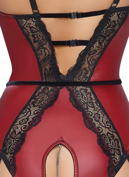 Abierta Fina Body red/black S glaustinukė &ndash; nuotrauka 7