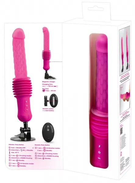 You2Toys rc Warming Fucking Machine Pin Vibratorius &ndash; nuotrauka 15