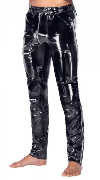 Black Level Lack Herren Hose 2XL vyri&scaron;ka lateksinė apranga &ndash; nuotrauka 4