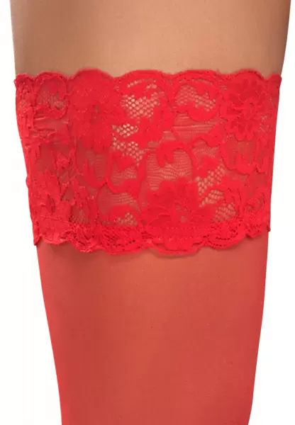 Cottelli legwear Hold-ups red 3 Prisegamos kojinės &ndash; nuotrauka 7