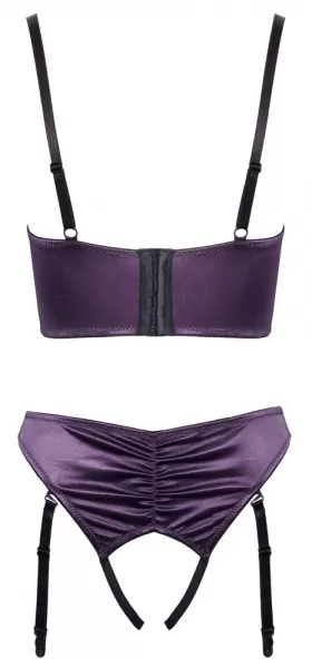 Cottelli lingerie 1/4 cup purple 80B/M Seksuali liemenėlė &ndash; nuotrauka 6