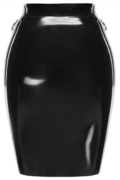 Late X Latex Skirt S Plius dydžio seksuali apranga &ndash; nuotrauka 9