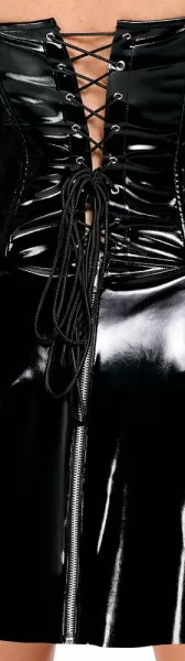 Black Level Vinyl Dress Hooks L Seksuali lateksinė apranga &ndash; nuotrauka 5