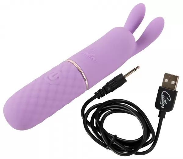 Cuties Rabbit Vibe Purple 5.Ge Mini vibratorius &ndash; nuotrauka 9