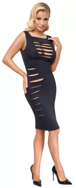 Cottelli party Dress cuts bw M Seksuali suknelė &ndash; nuotrauka 4