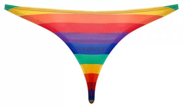 Svenjoyment Men's Thong Rainbow S vyri&scaron;ki stringai &ndash; nuotrauka 5