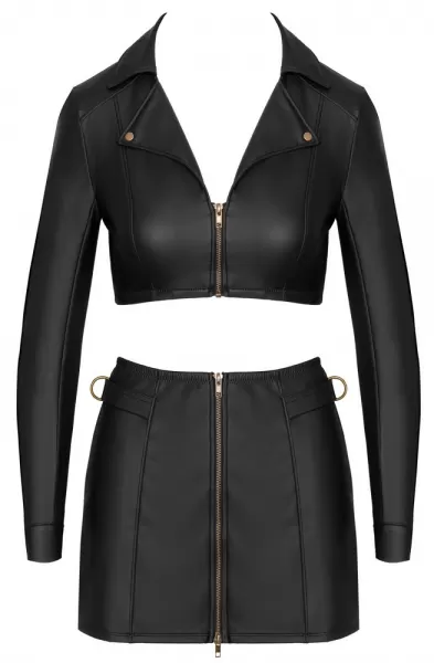 Cottelli party Top and Skirt black L Seksuali suknelė &ndash; nuotrauka 6