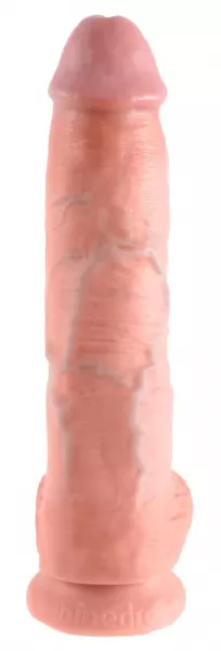 King Cock balls 10inch 26.7cm realisti&scaron;kas dildo &ndash; nuotrauka 3