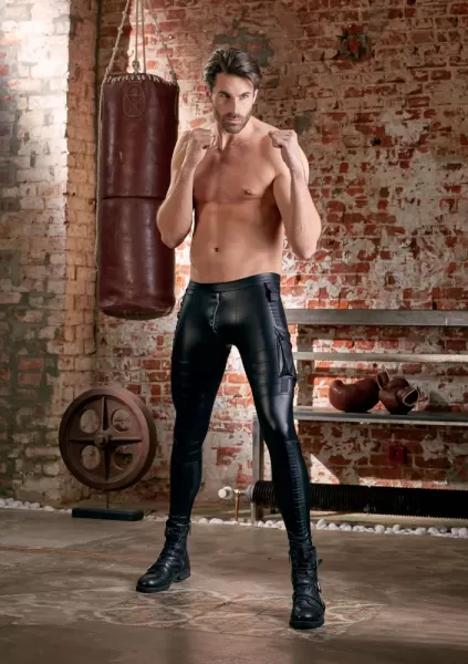 Nek men&acute;s Trousers L Seksualios vyri&scaron;kos kelnės &ndash; nuotrauka 9