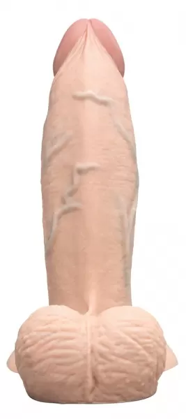 B-Vibe Slipskin 7" Girthy Crea Dildo ir falo imitatorius &ndash; nuotrauka 4