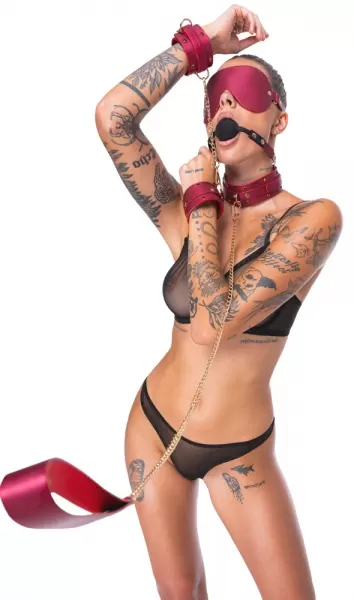 Bad Kitty bk Bondage Set Gems pančiai, virvė, antrankiai &ndash; nuotrauka 3