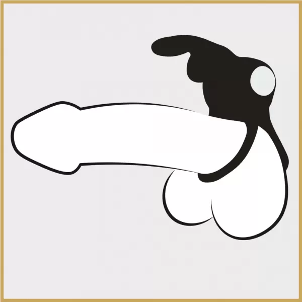 Happyrabbit Happy Rabbit Cock Ring Penio žiedas - užveržėjas &ndash; nuotrauka 6