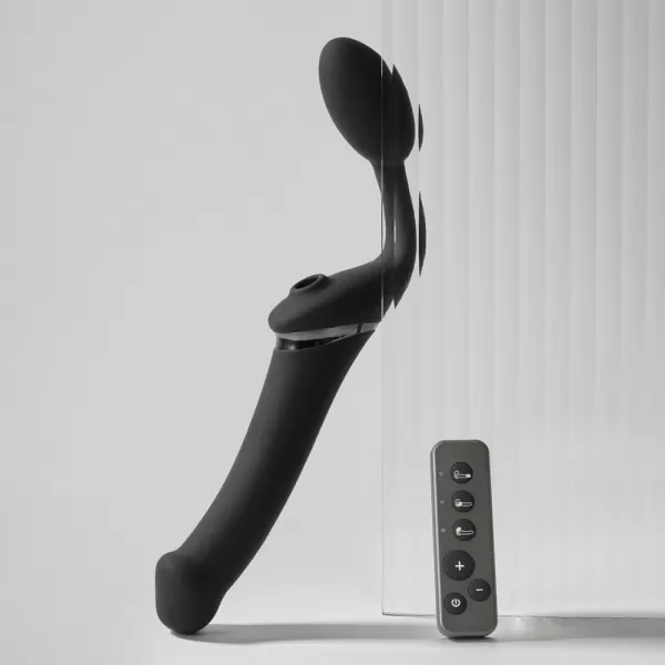 Strap-On-Me Multi Orgasm Bendable S Black Strap-on dildo &ndash; nuotrauka 10