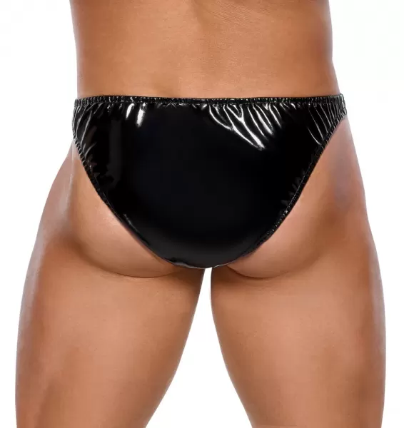 Black Level Vinyl Thong Men xl vyri&scaron;ka lateksinė apranga &ndash; nuotrauka 4