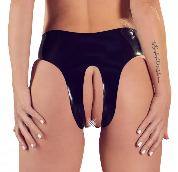 Late X Latex Briefs black S-L Seksuali lateksinė apranga &ndash; nuotrauka 5
