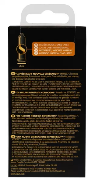 Manix skyn original 10pcs ploni prezervatyvai &ndash; nuotrauka 3