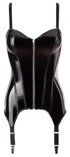 Black Level Vinyl Basque xl Seksuali lateksinė apranga &ndash; nuotrauka 5