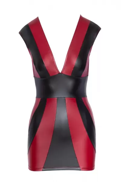 Cottelli party Dress red/black S Seksuali suknelė &ndash; nuotrauka 4