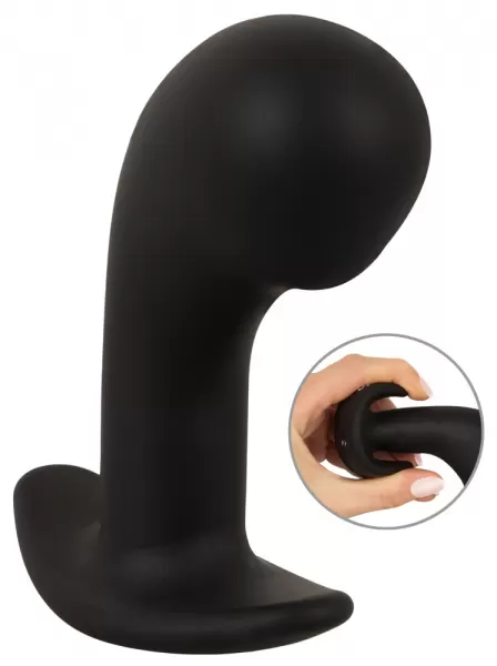 Anos Big Head Prostate Plug Vibruojantis analinis dildo &ndash; nuotrauka 2