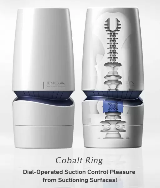 Tenga Aero Cobalt Ring diskreti&scaron;kas masturbatorius &ndash; nuotrauka 9