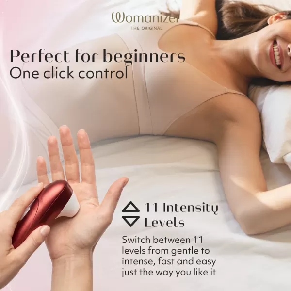Womanizer Pro Red Vibratorius &ndash; nuotrauka 8