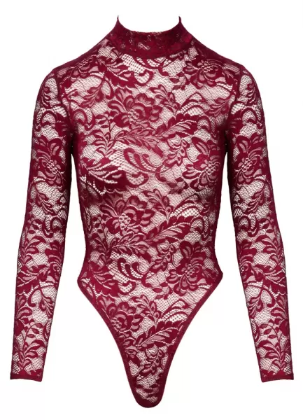Cottelli lingerie Lace Body red L glaustinukė &ndash; nuotrauka 5