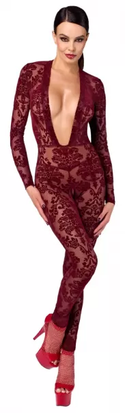 Noir Jumpsuit red xl glaustinukė &ndash; nuotrauka 2