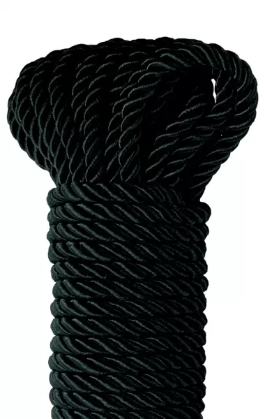 Fetish Fantasy ffs Deluxe Silk Rope Black suvaržymo virvė &ndash; nuotrauka 2