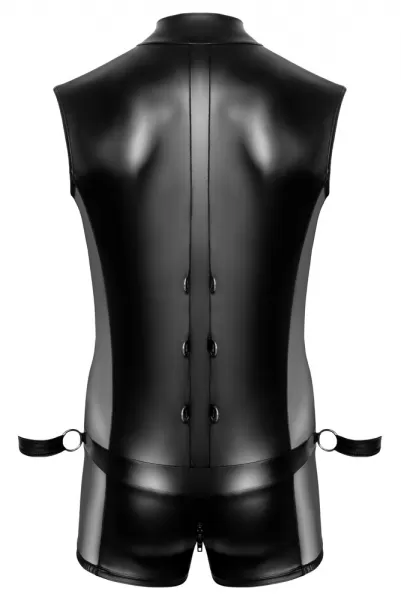 Svenjoyment Bondage Men's Jumpsuit&Cuffs M vyri&scaron;kas seksualus kombinezonas &ndash; nuotrauka 9