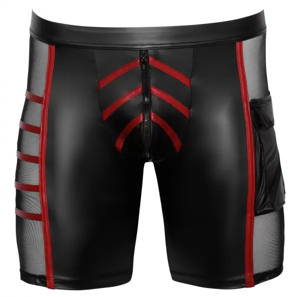 Nek Men's Shorts Black/Red 2XL vyri&scaron;ki stringai &ndash; nuotrauka 9