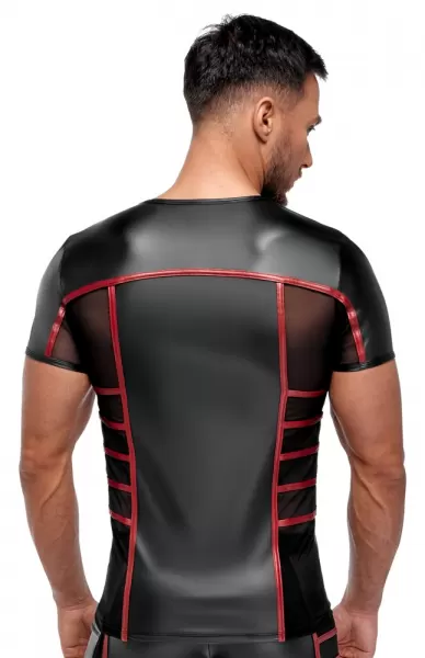 Nek Men's Short black/red 2XL seksualūs vyri&scaron;ki mar&scaron;kinėliai &ndash; nuotrauka 6